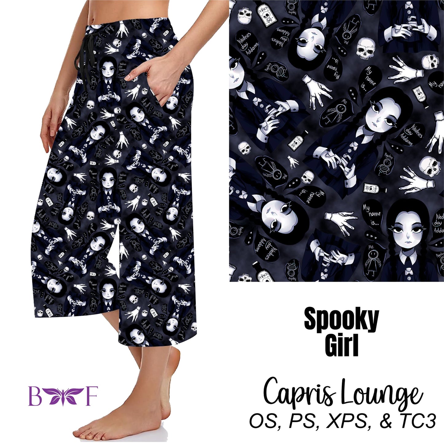 Spooky Girl Leggings with pockets