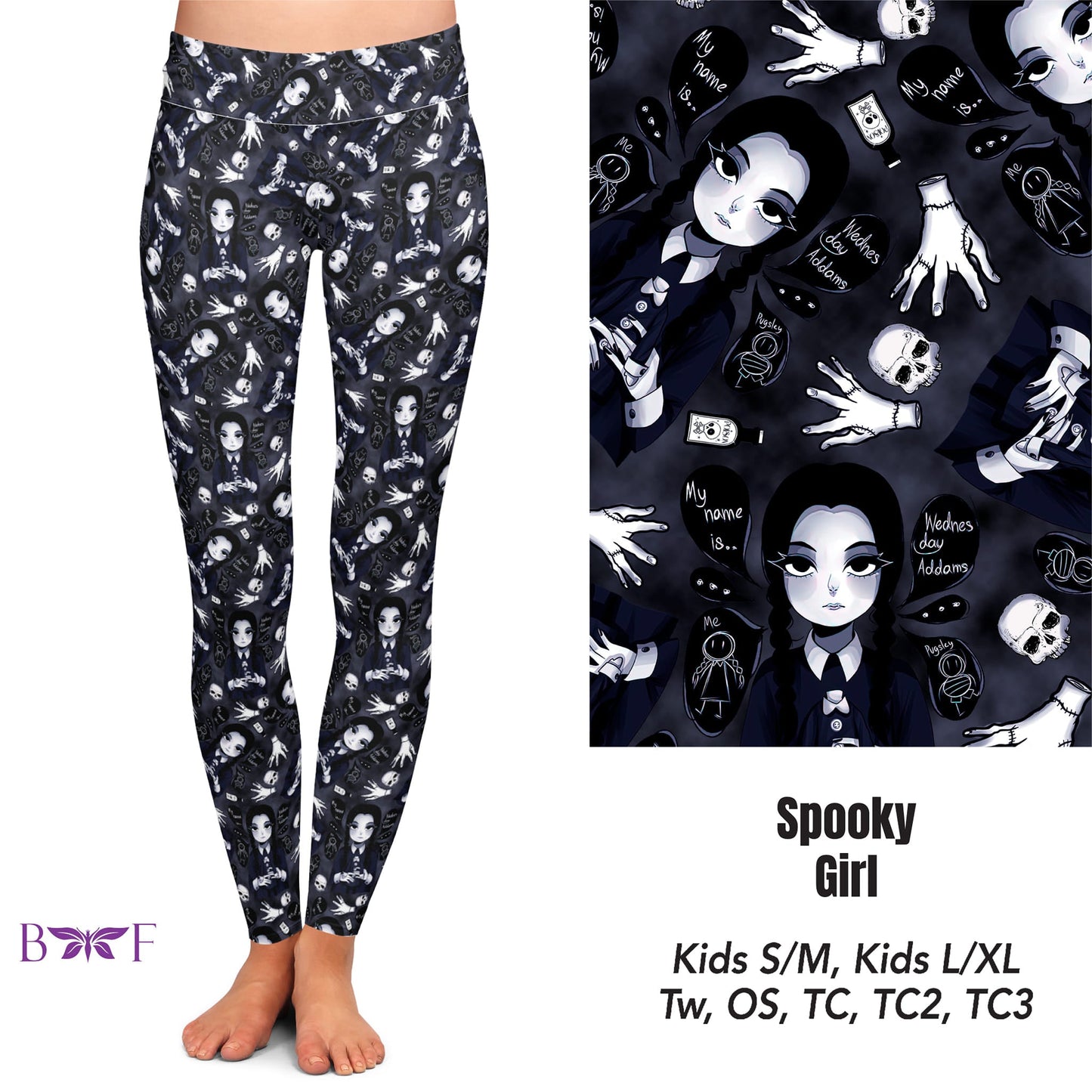 Spooky Girl Leggings with pockets