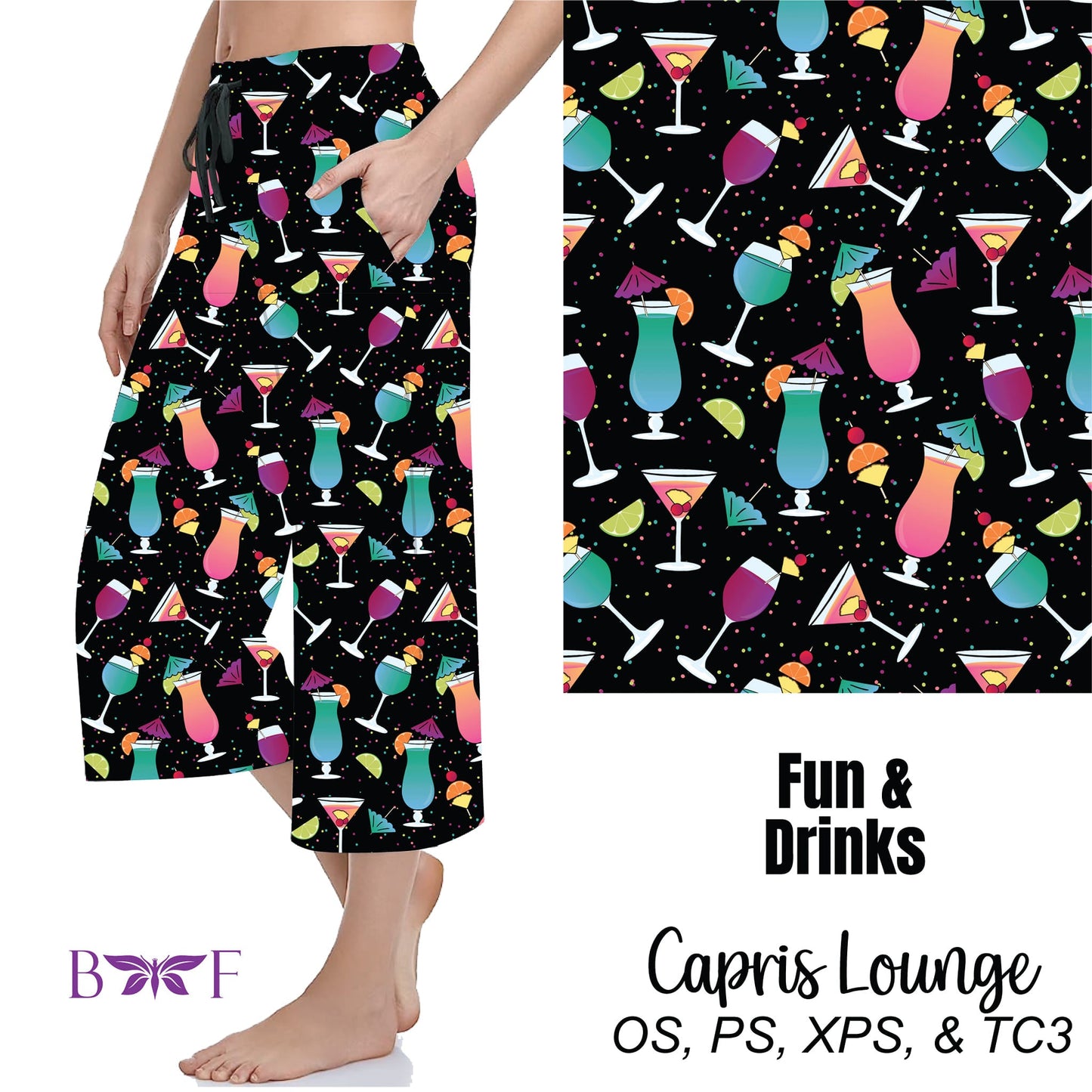 Fun & Drinks Leggings and Capris