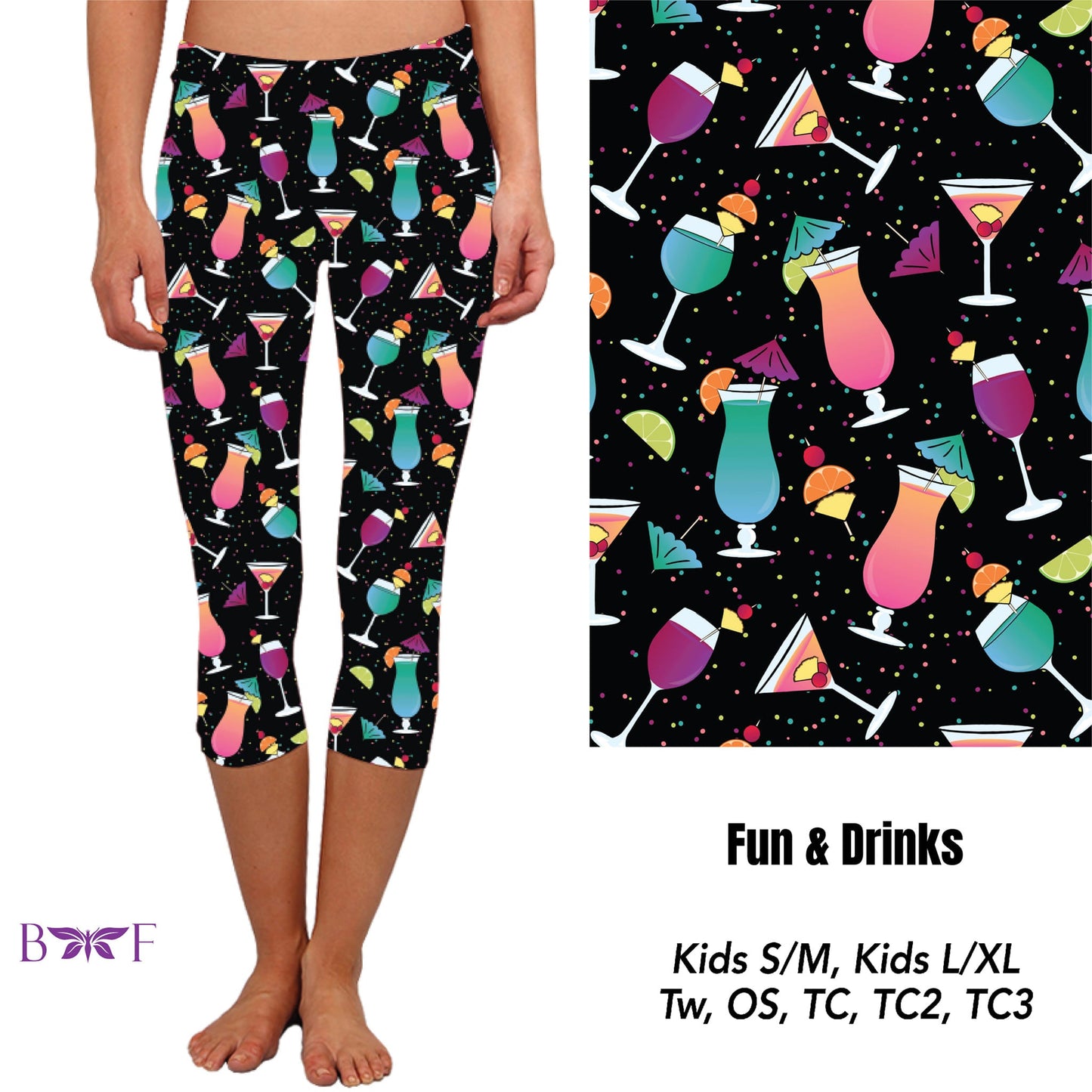 Fun & Drinks Leggings and Capris