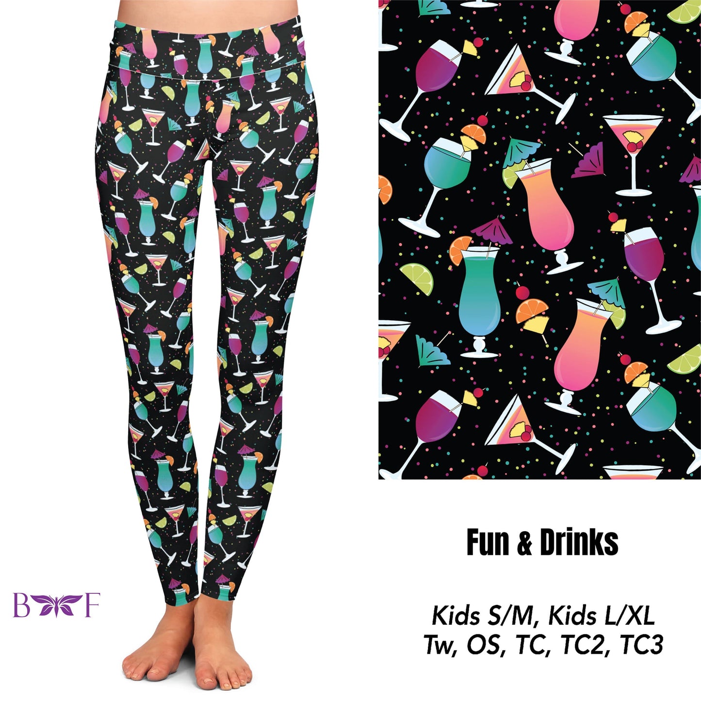 Fun & Drinks Leggings and Capris