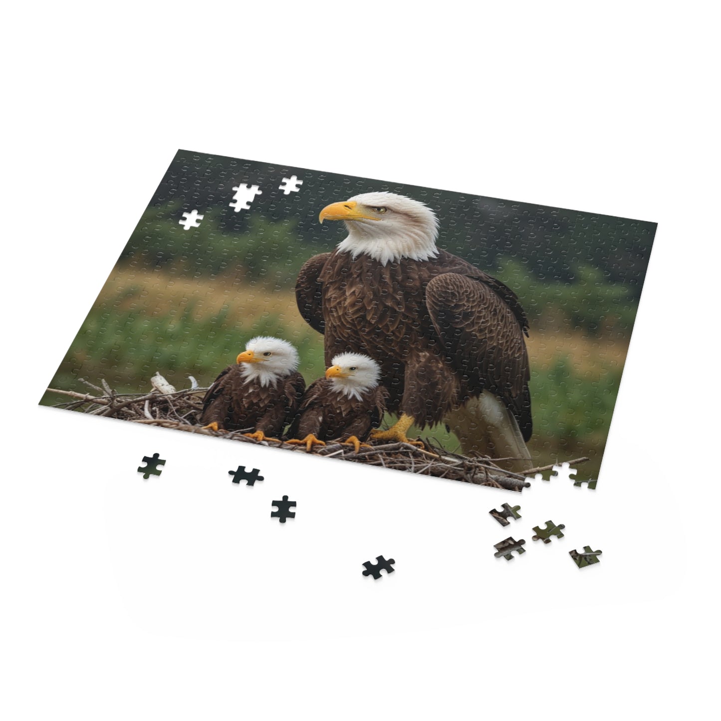 Eagle and Eaglets Puzzle (120, 252, 500-Piece)