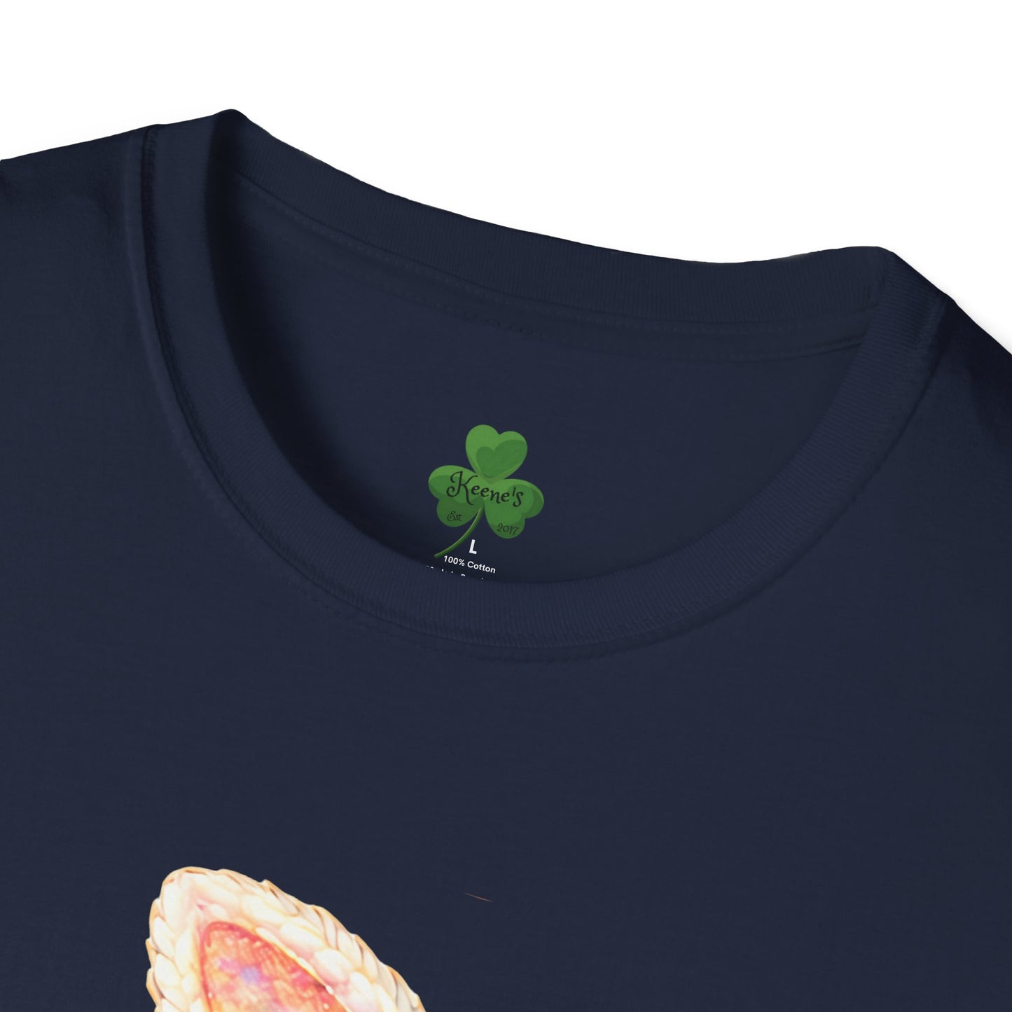 Cute Peekaboo Bunny T-Shirt — Adorable Bunny Blowing Bubble Design