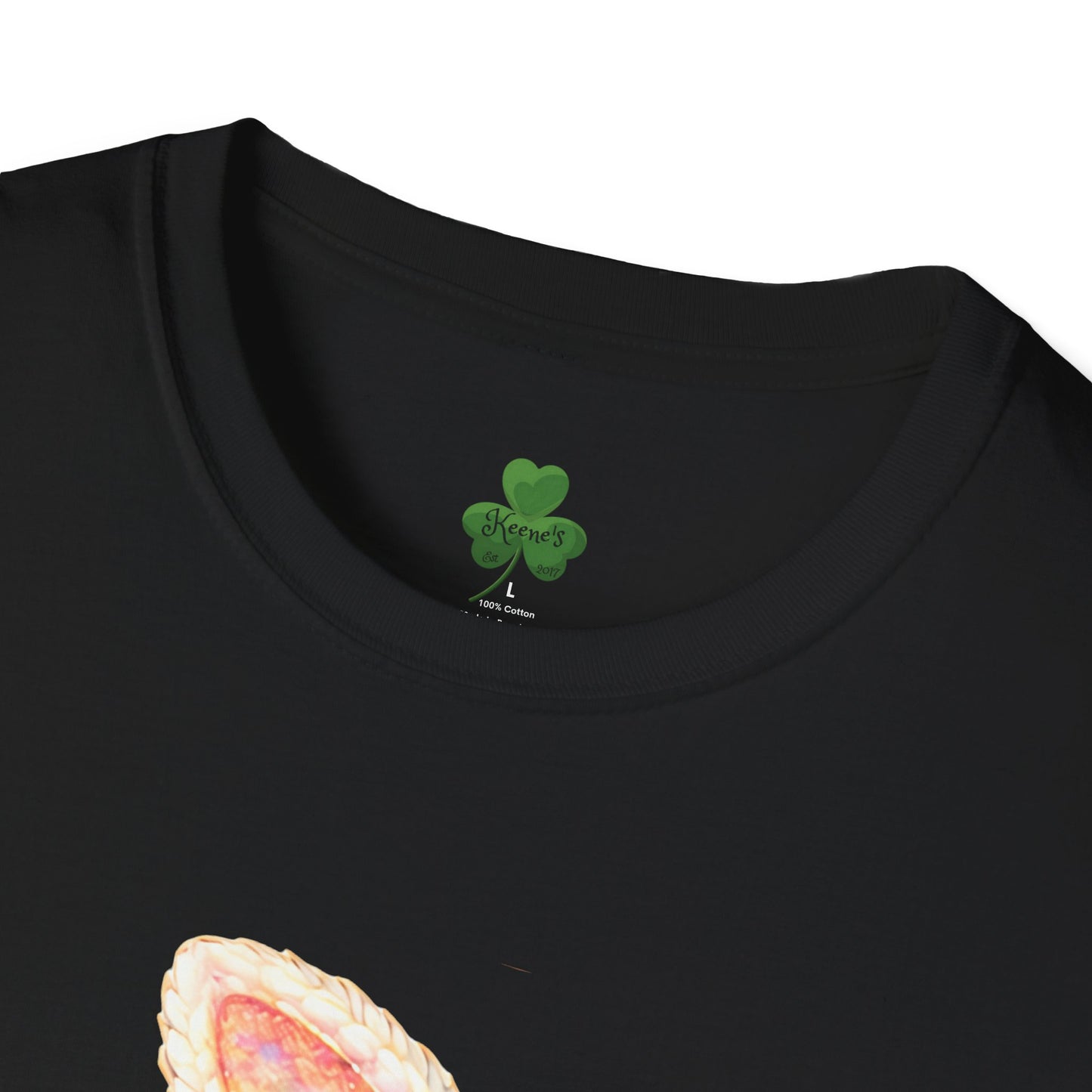 Cute Peekaboo Bunny T-Shirt — Adorable Bunny Blowing Bubble Design