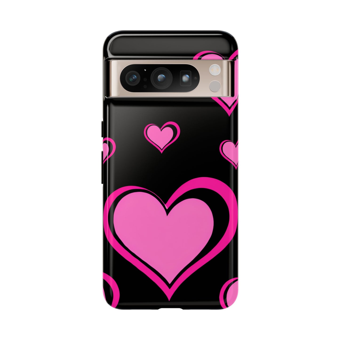 Pink Heart Tough Cases