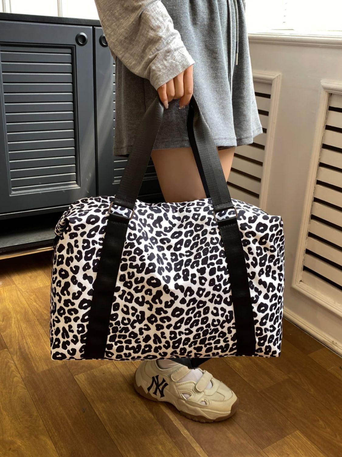 Oxford Cloth Leopard 2-Piece Bag Set