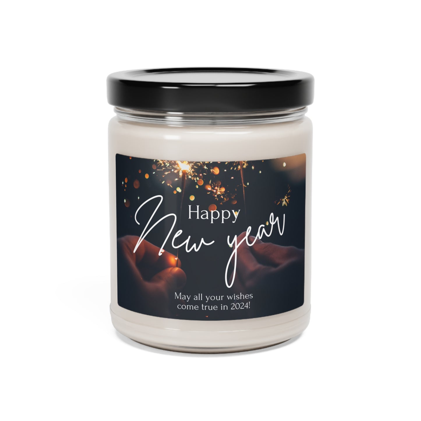 Happy New Year Scented Soy Candle, 9oz