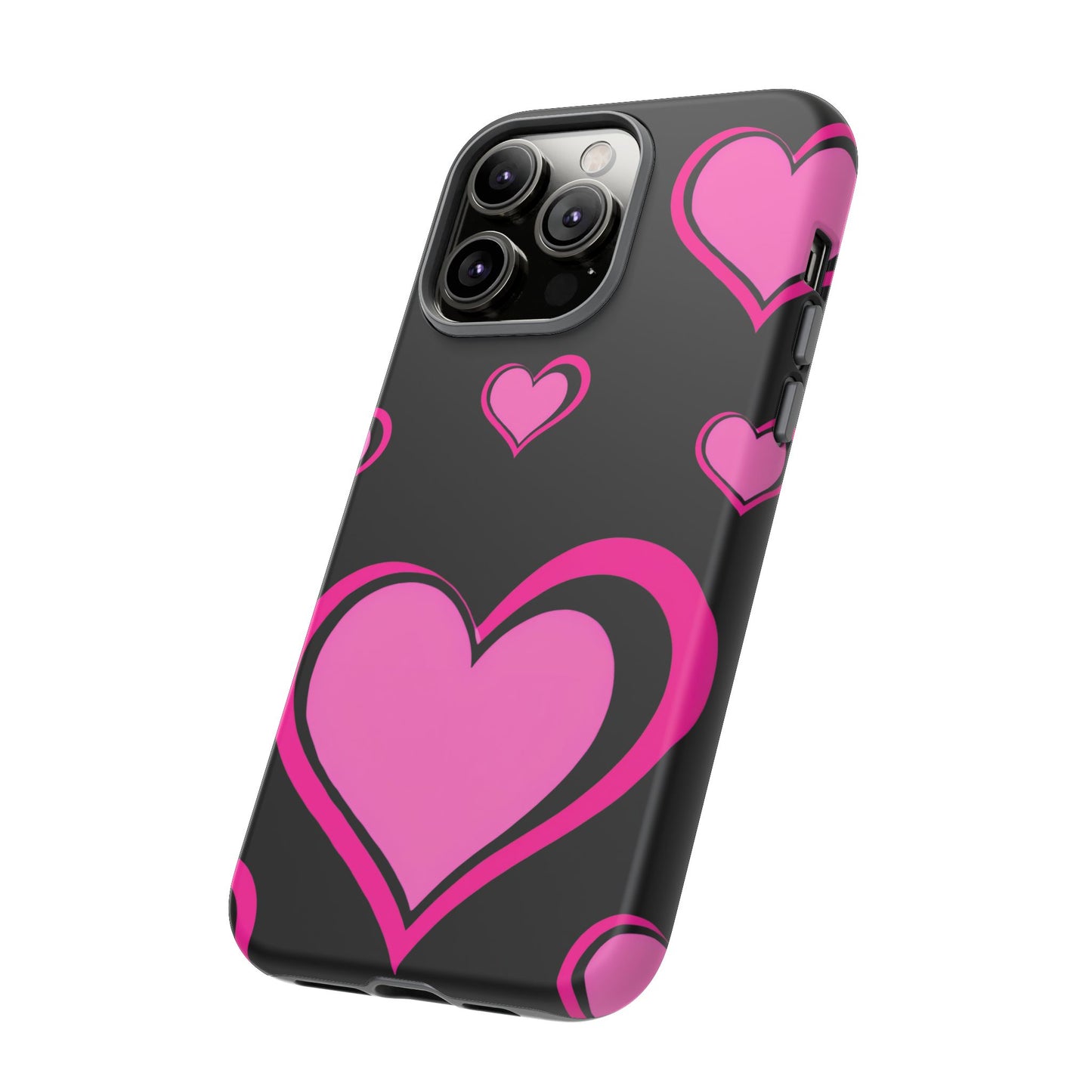 Pink Heart Tough Cases