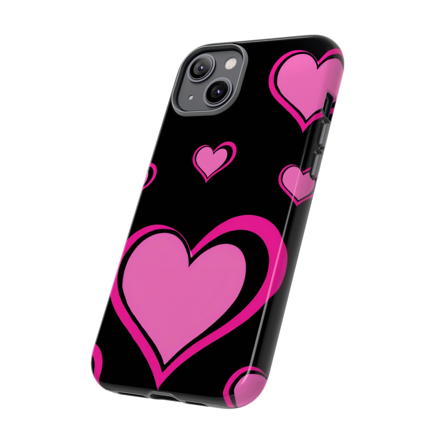 Pink Heart Tough Cases