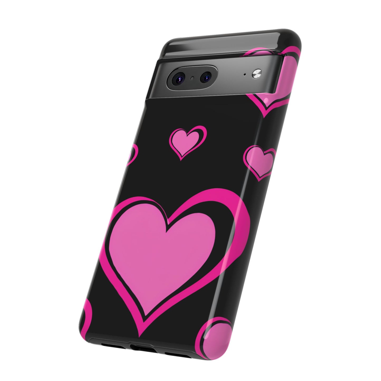 Pink Heart Tough Cases