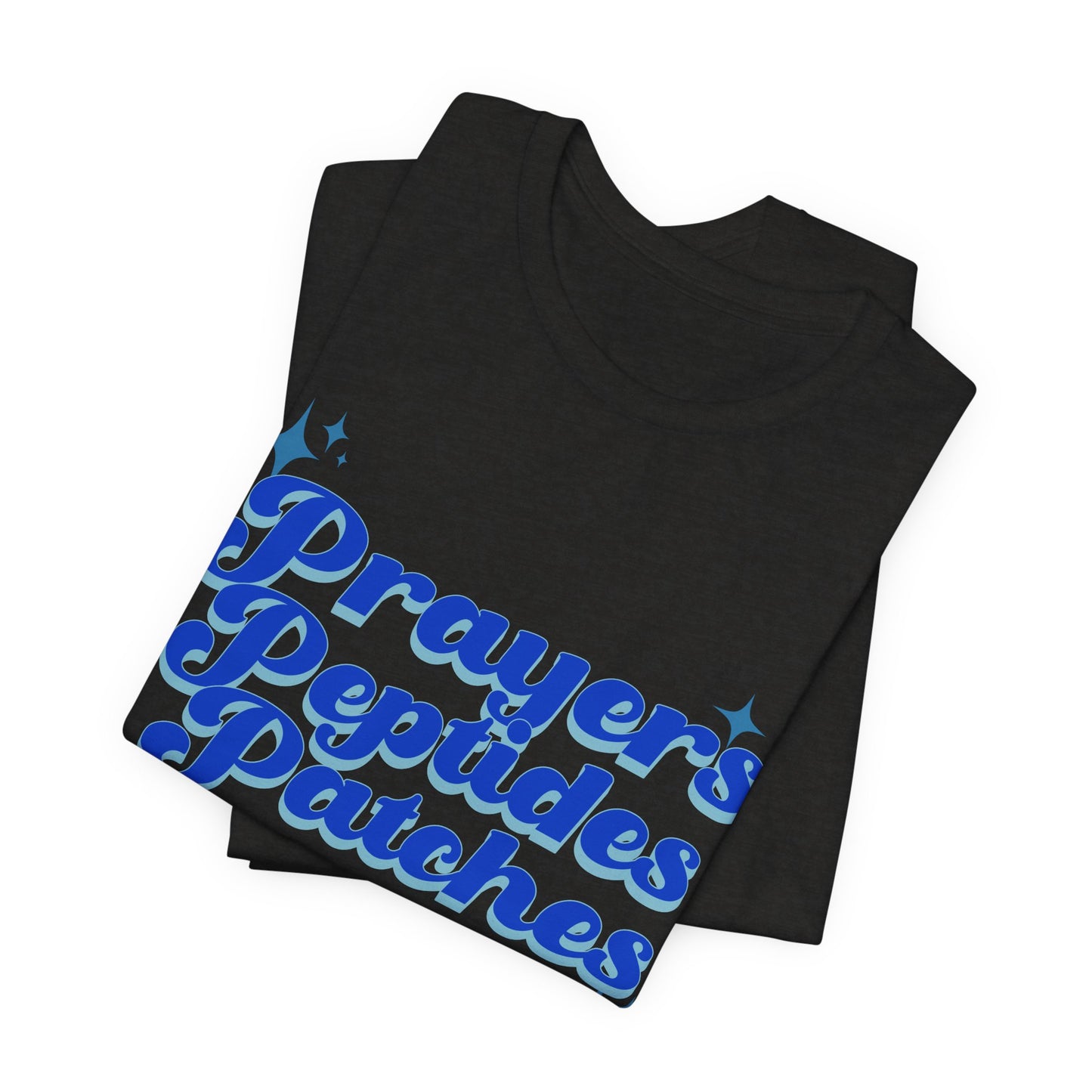 Prayers Peptides Patches Tee