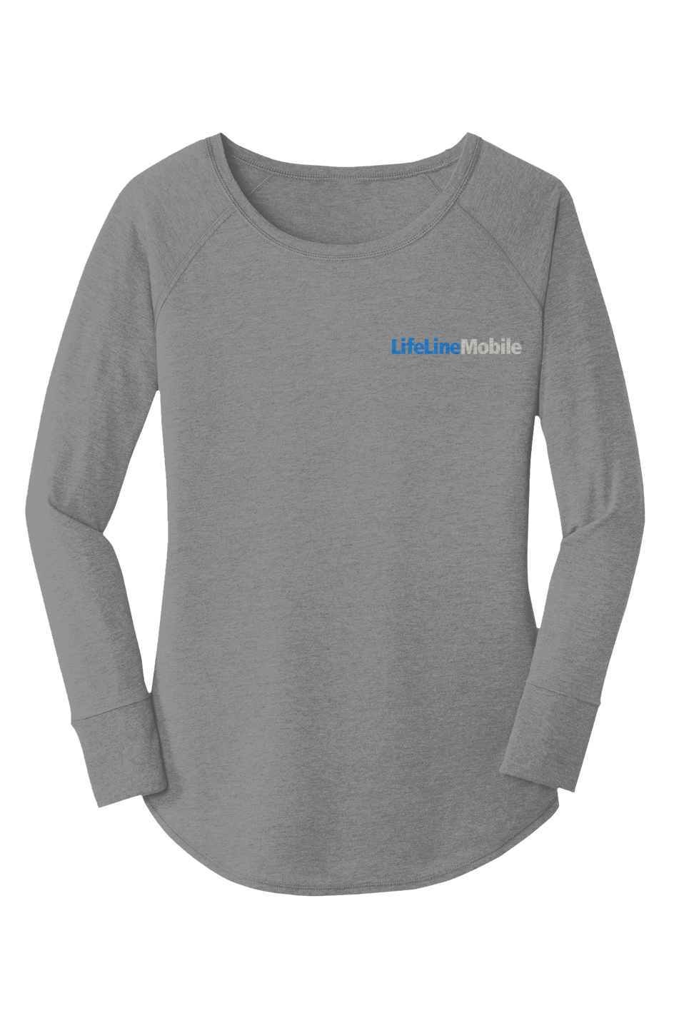 Perfect Tri  LS Tunic Tee