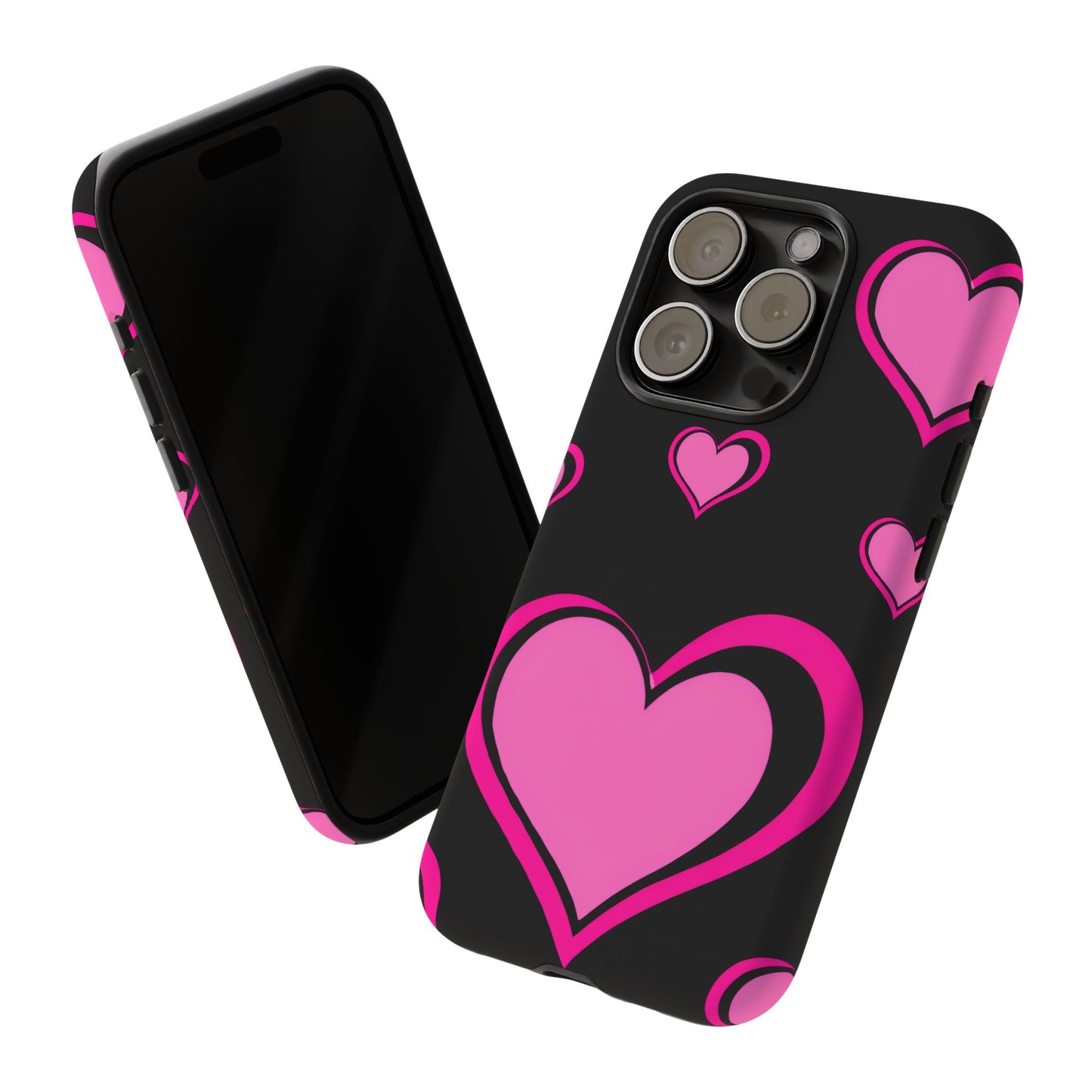 Pink Heart Tough Cases