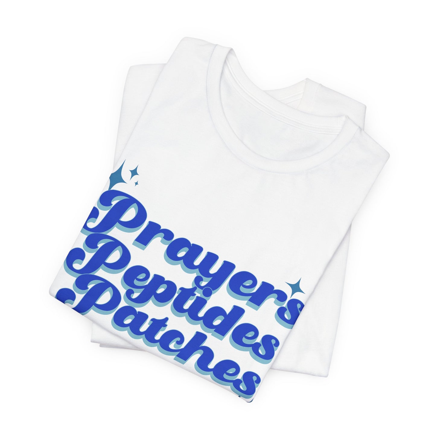 Prayers Peptides Patches Tee