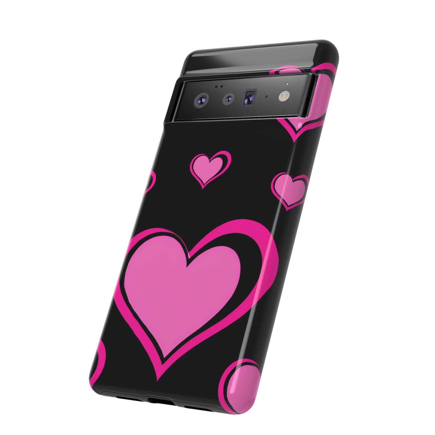 Pink Heart Tough Cases