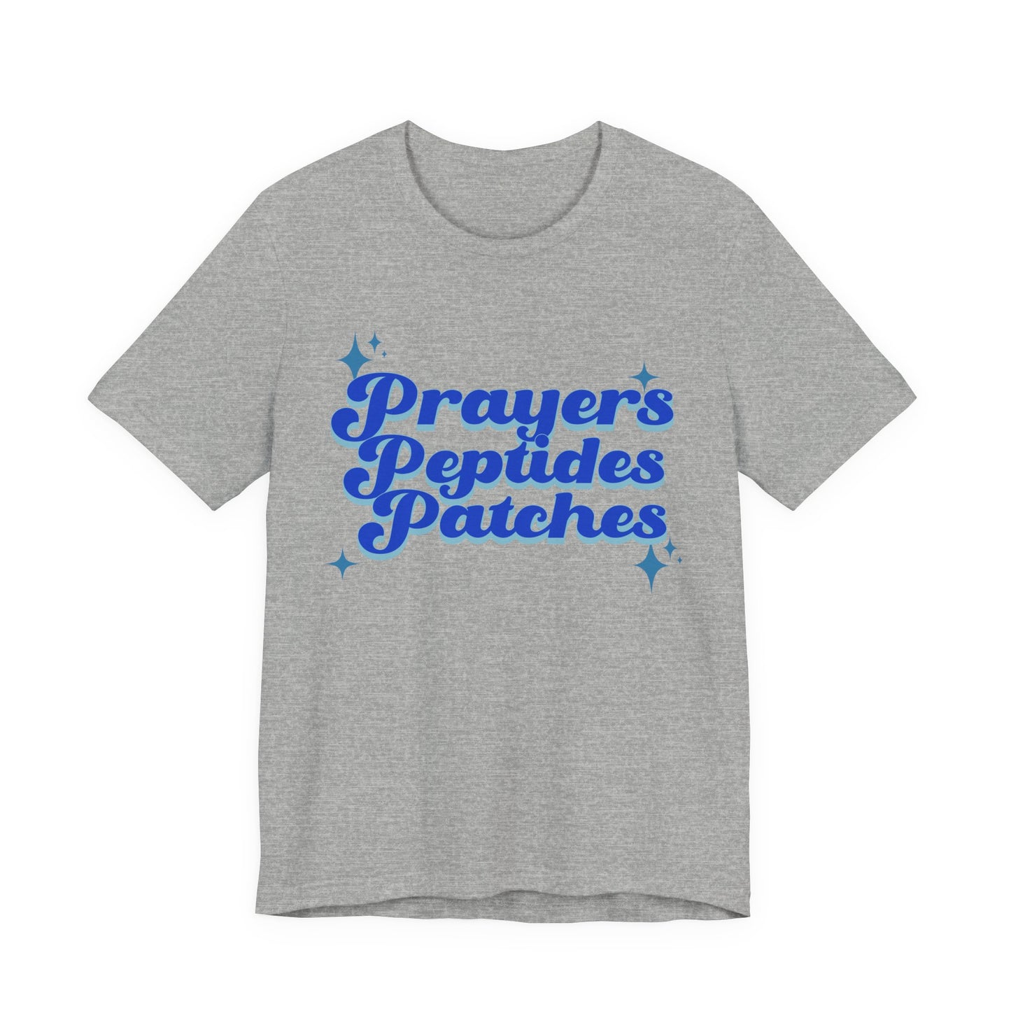 Prayers Peptides Patches Tee