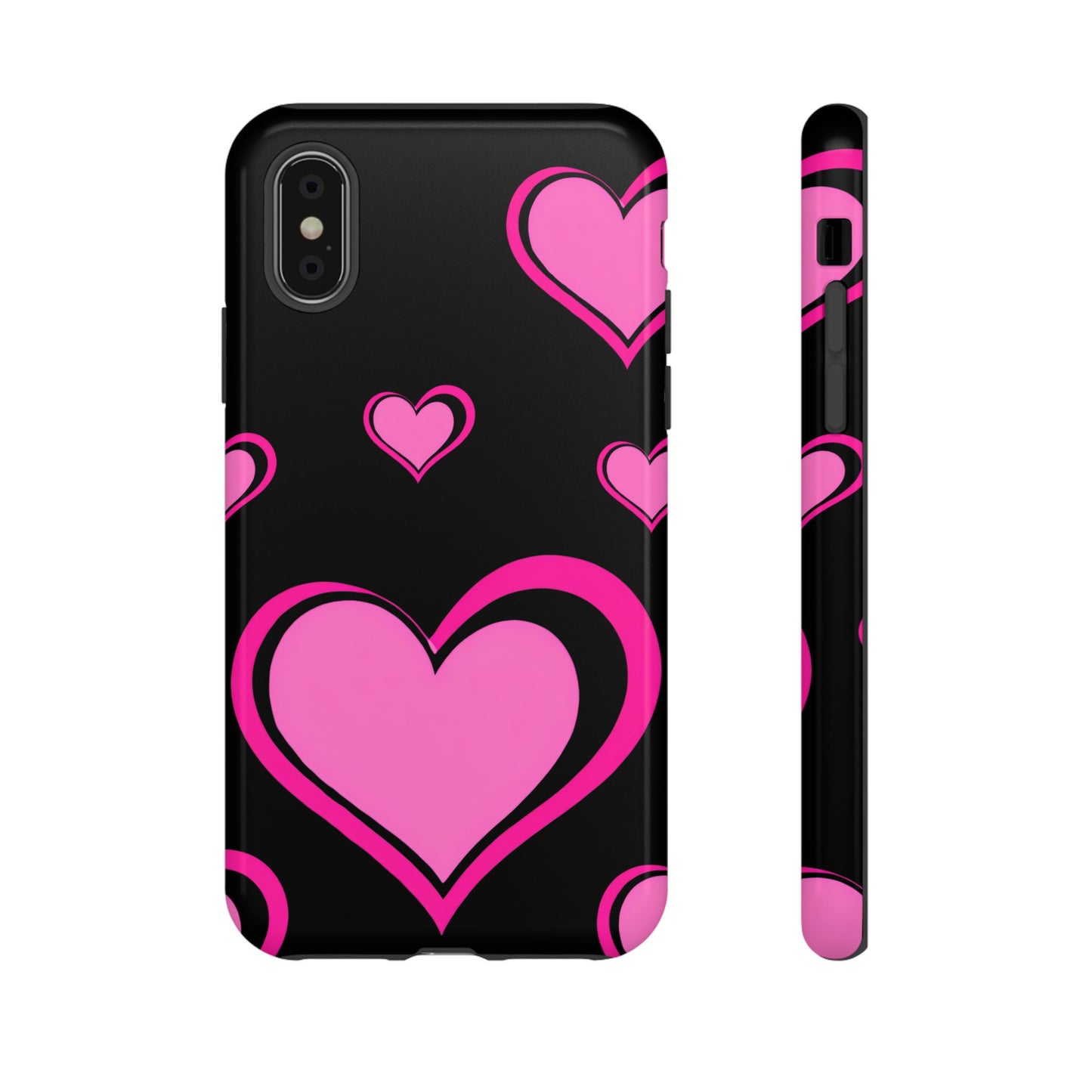 Pink Heart Tough Cases