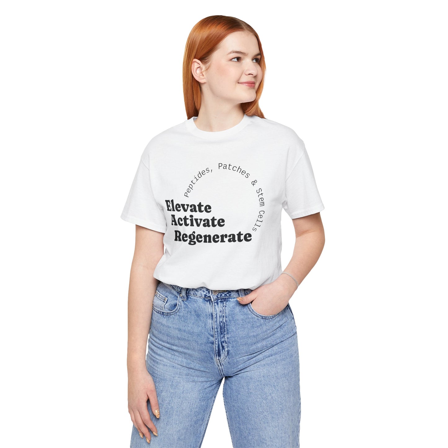Elevate Activate Regenerate Tee — "Have You Been Patched?" Wellness T‑Shirt