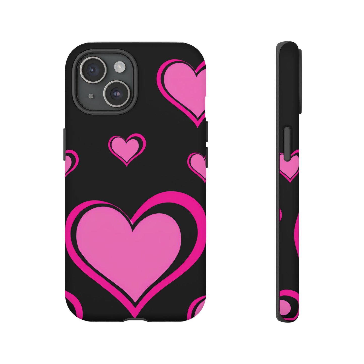 Pink Heart Tough Cases