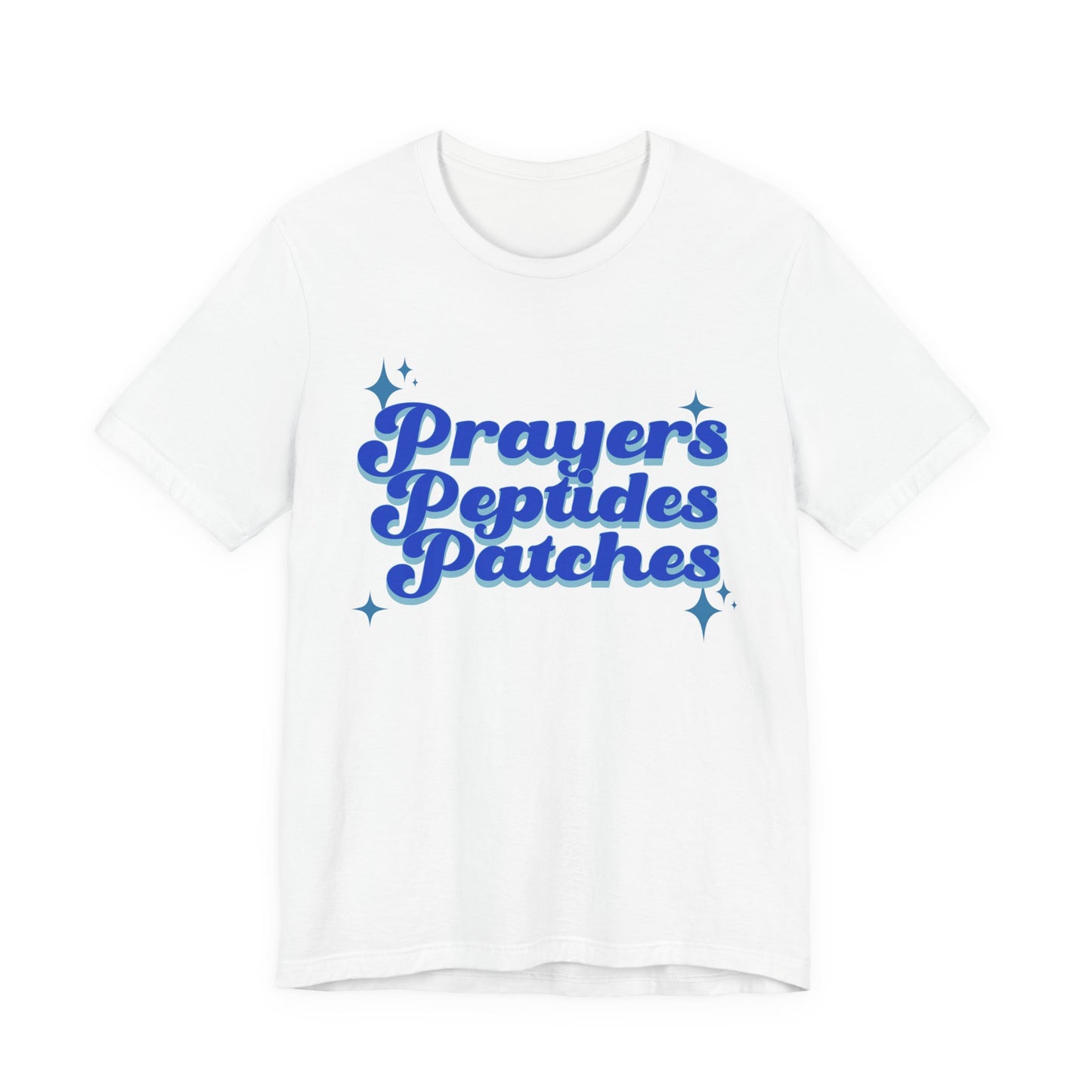 Prayers Peptides Patches Tee