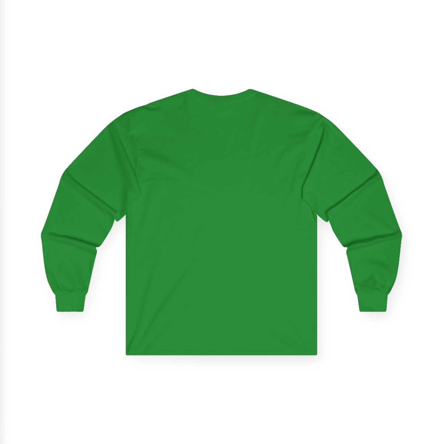St. Patrick’s Day Shamrock Long Sleeve Tee — Lucky Clover Trio Design