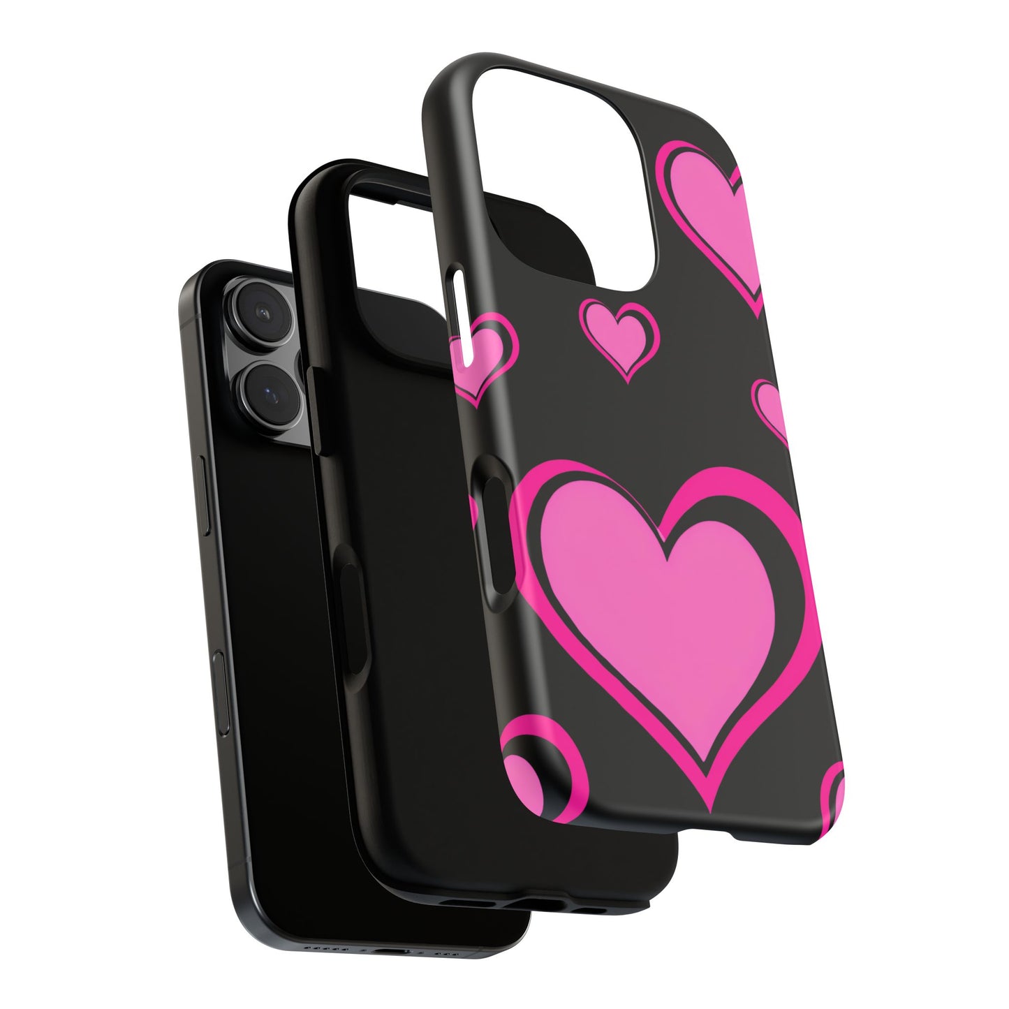 Pink Heart Tough Cases