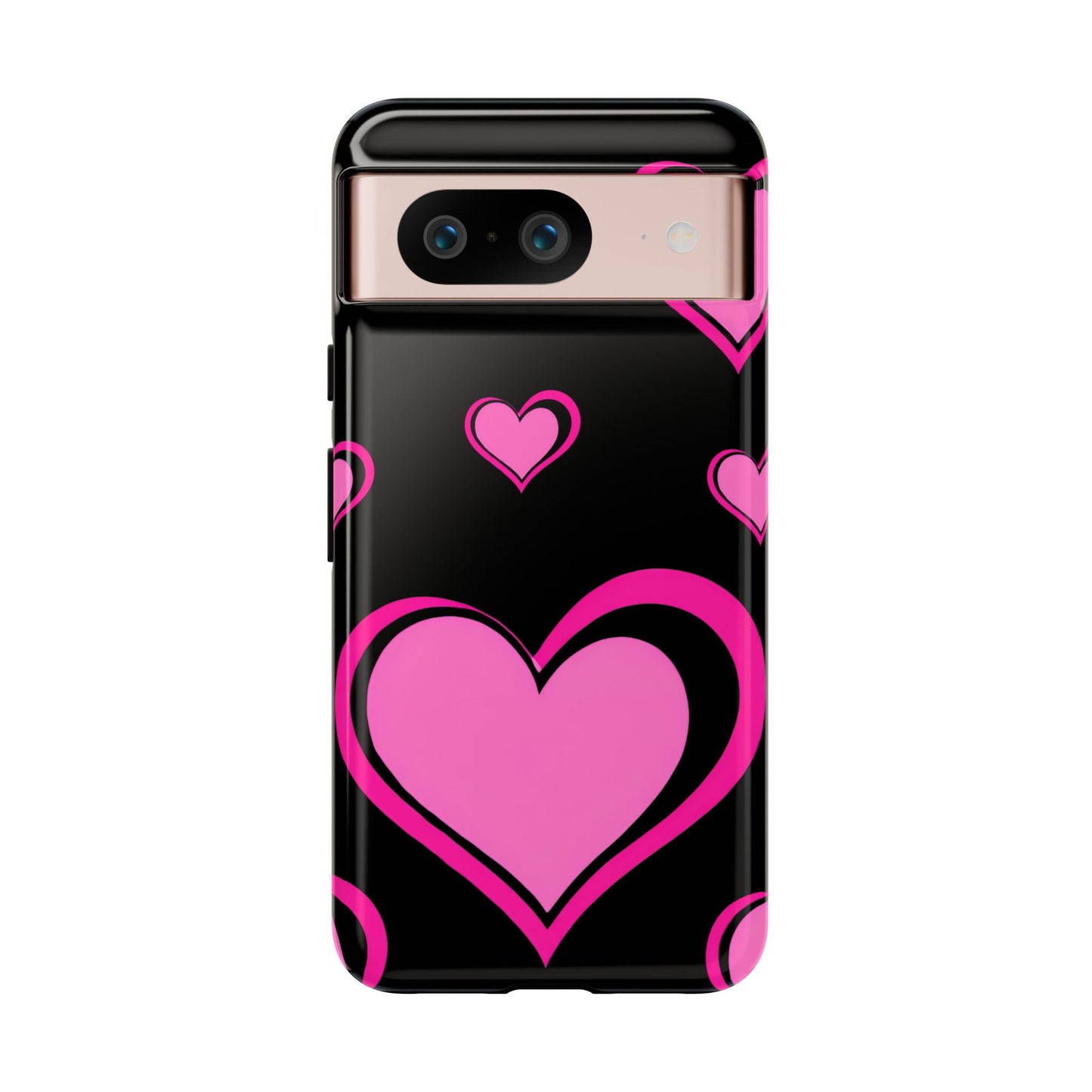 Pink Heart Tough Cases