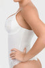 Full Size Lace Detail Sleeveless Shaping Bodysuit
