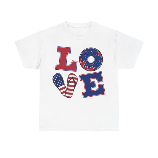 Love America Unisex Heavy Cotton Tee