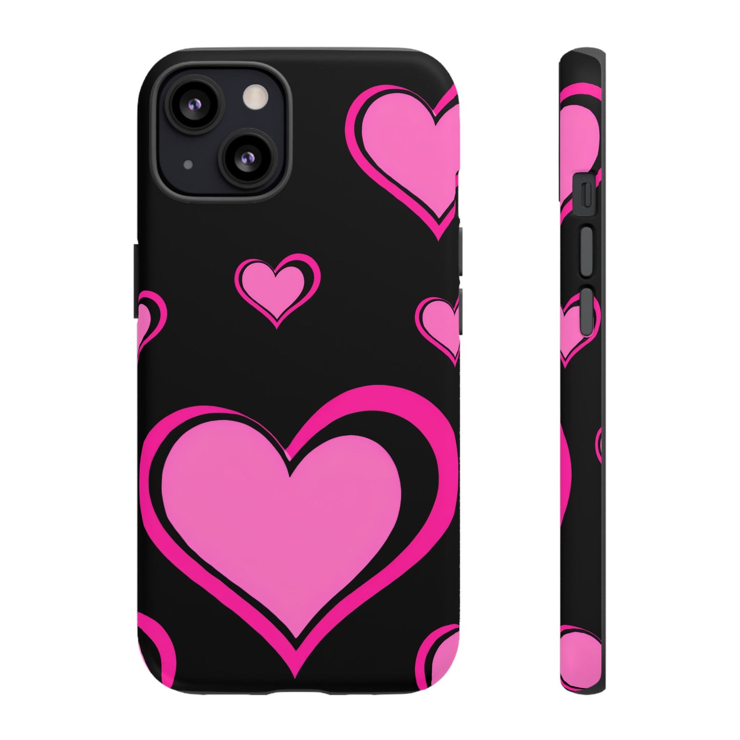 Pink Heart Tough Cases