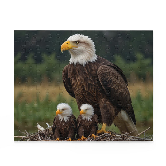 Eagle and Eaglets Puzzle (120, 252, 500-Piece)