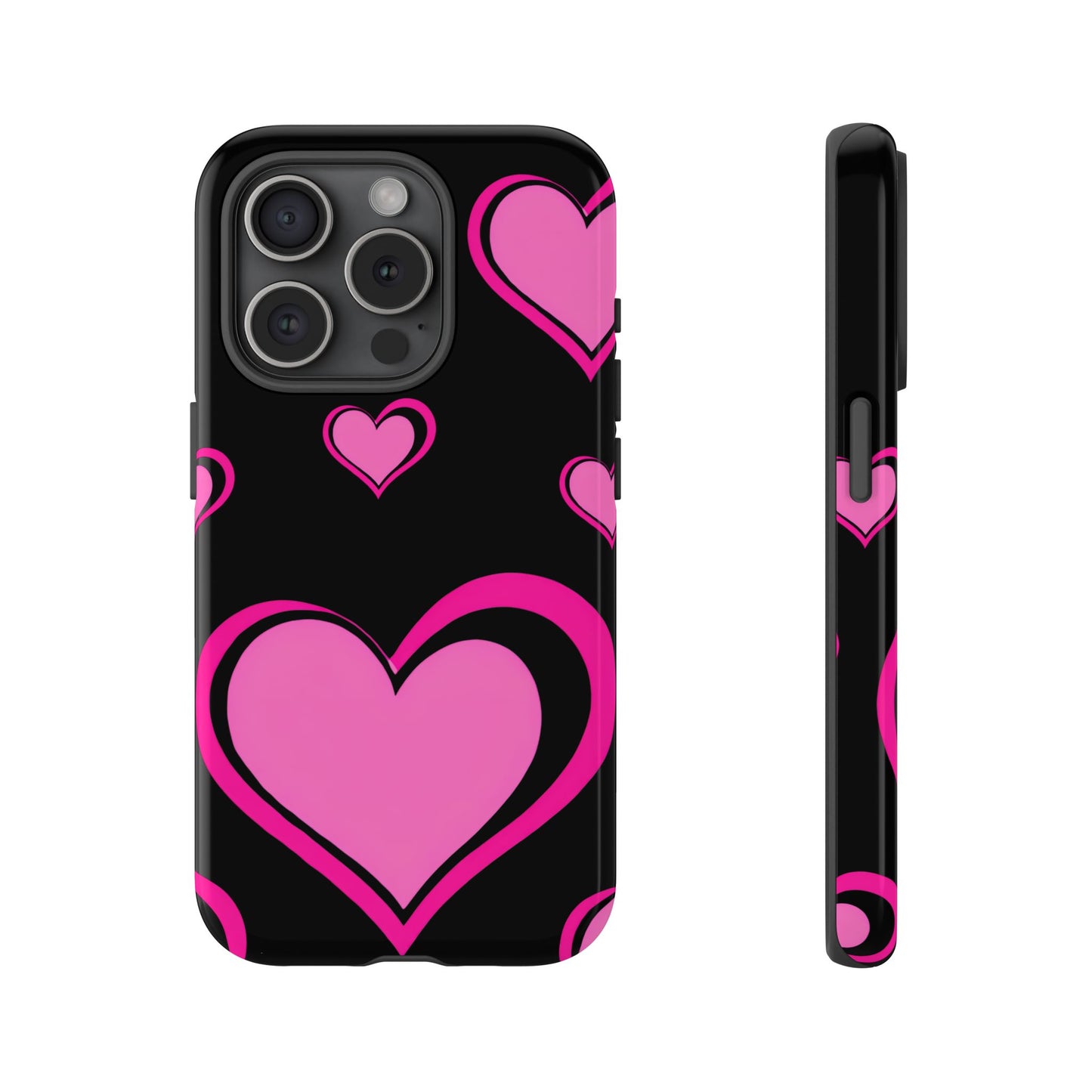 Pink Heart Tough Cases