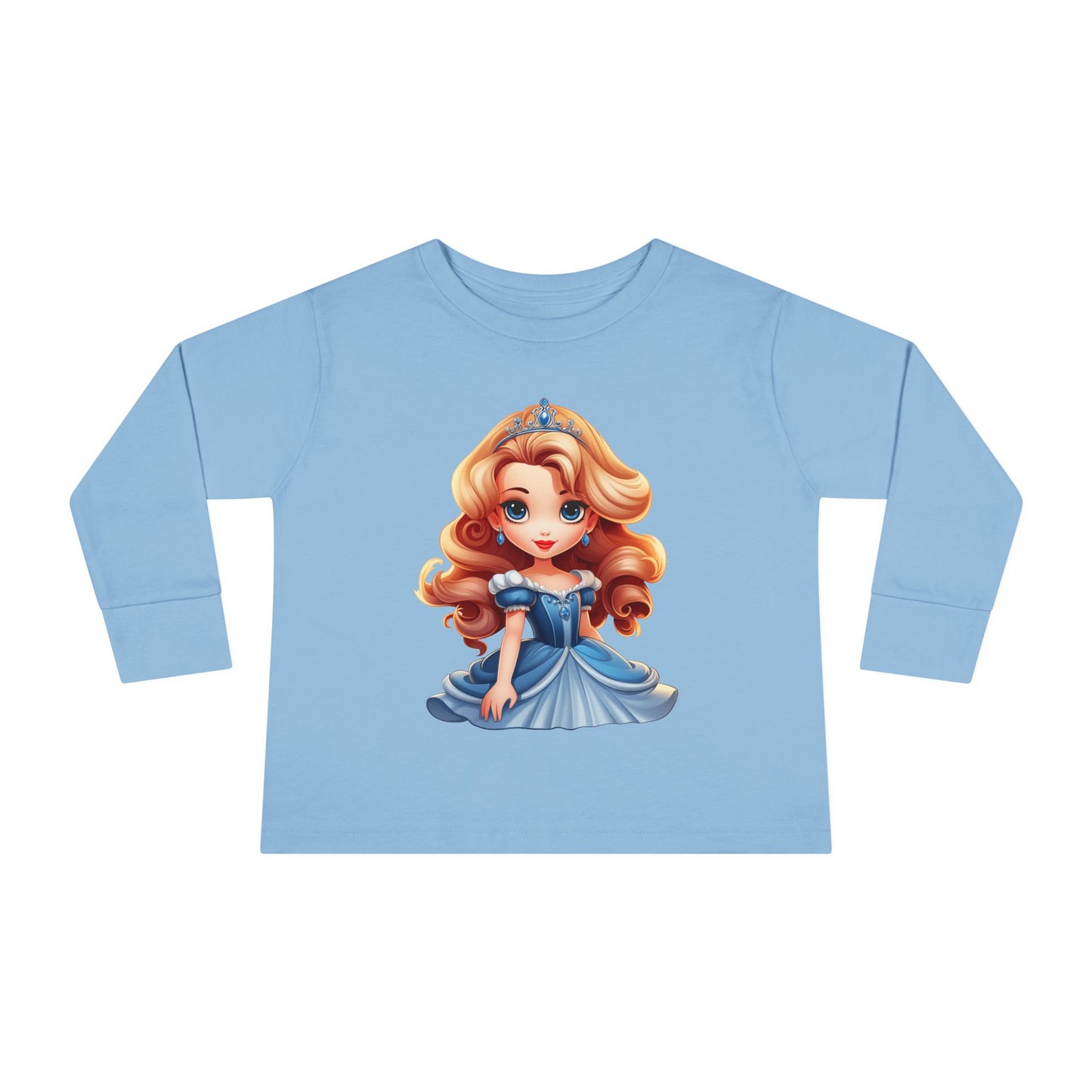 Toddler Princess Long Sleeve Tee, Sweet Princess Shirt, Kids Birthday Gift, Toddler Clothing, Fairytale Outfit, Cute Baby Tee