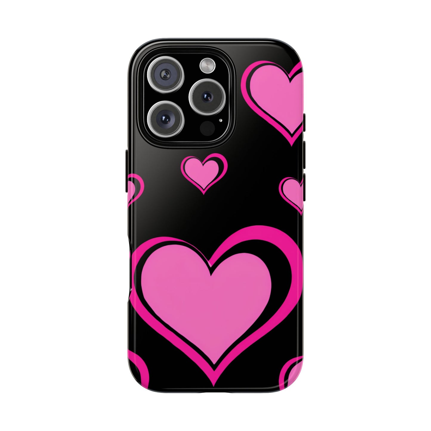 Pink Heart Tough Cases