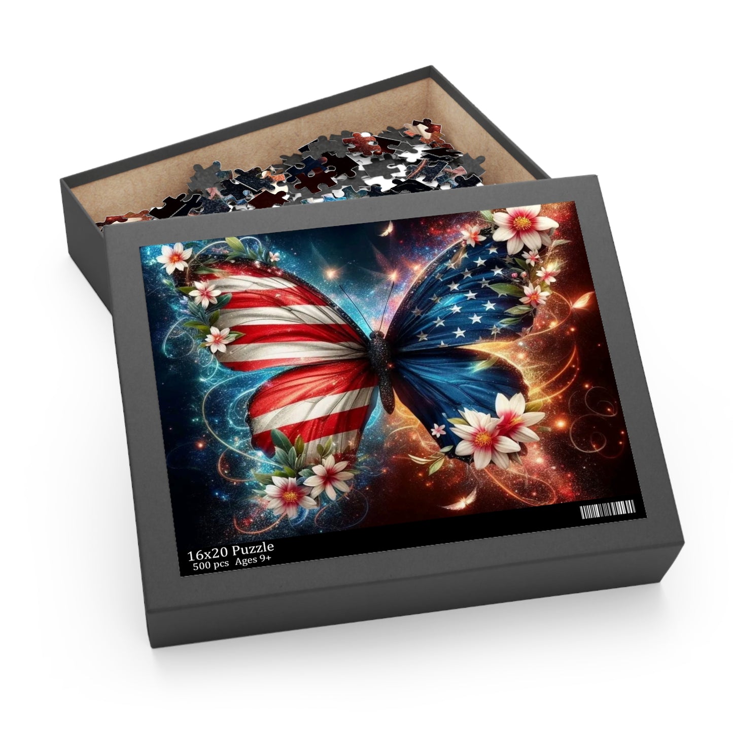 American Butterfly Puzzle (120, 252, 500-Piece)