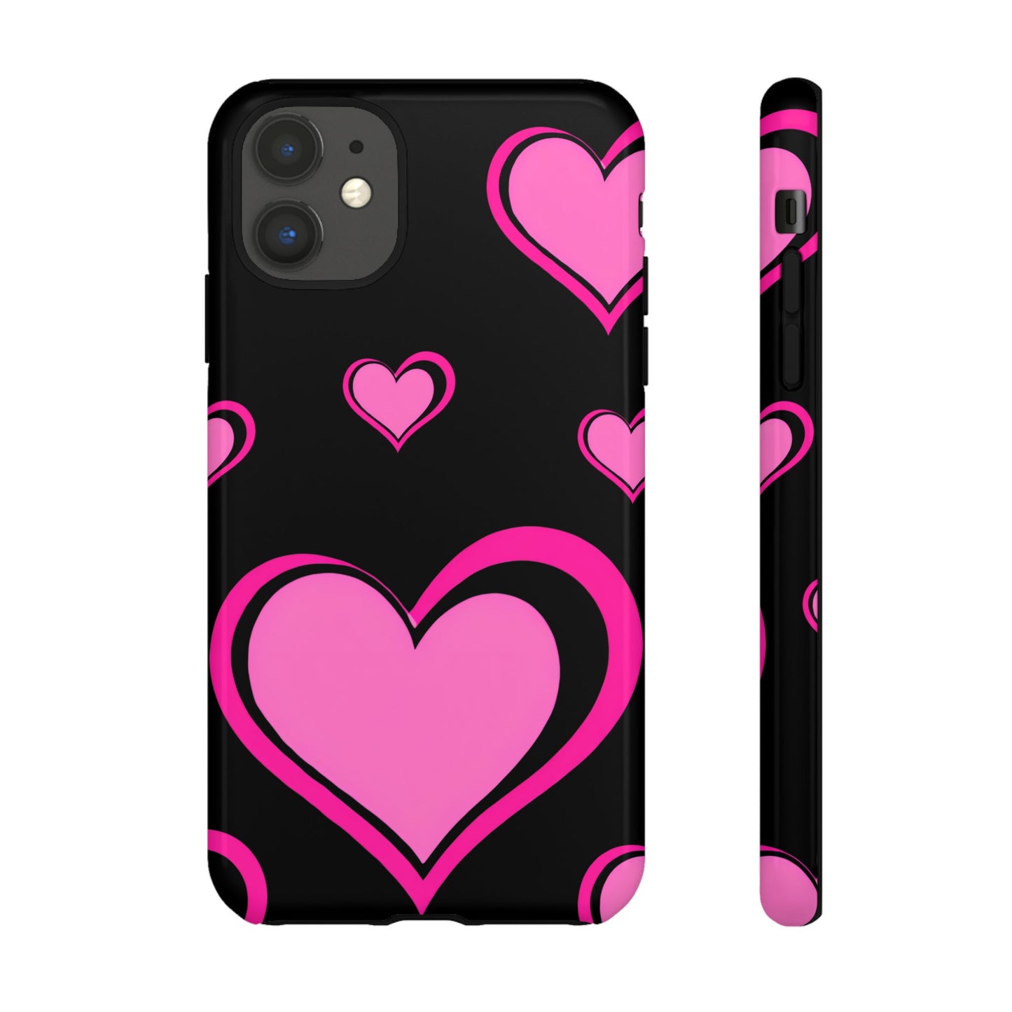 Pink Heart Tough Cases