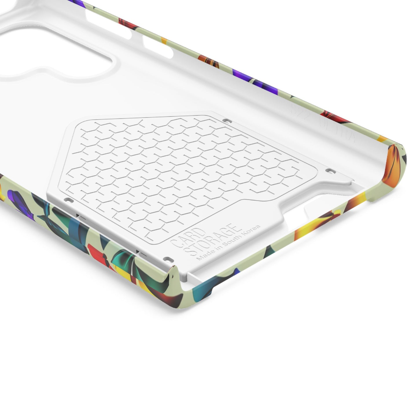 Colorful Bow Pattern Phone Card Case — Slim Wallet Phone Case