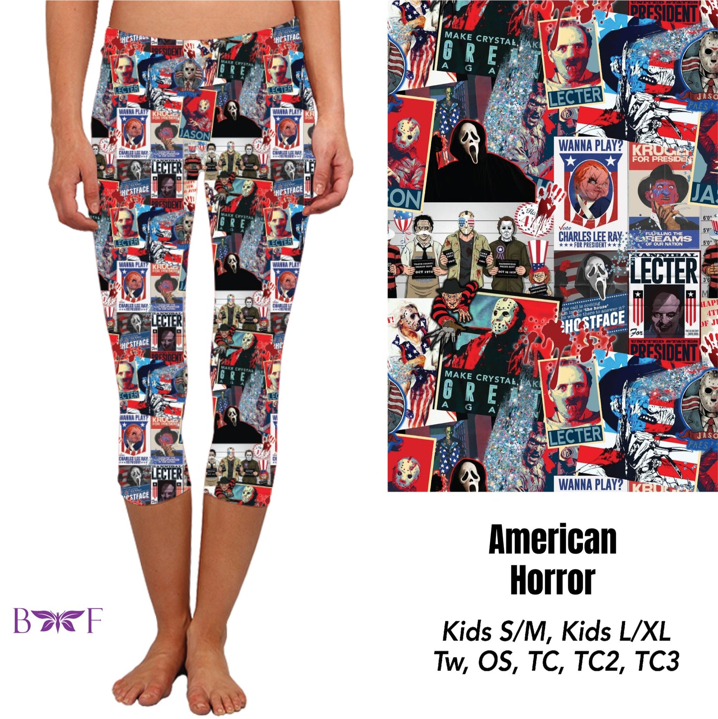 American Horror Leggings and Lounge Pants