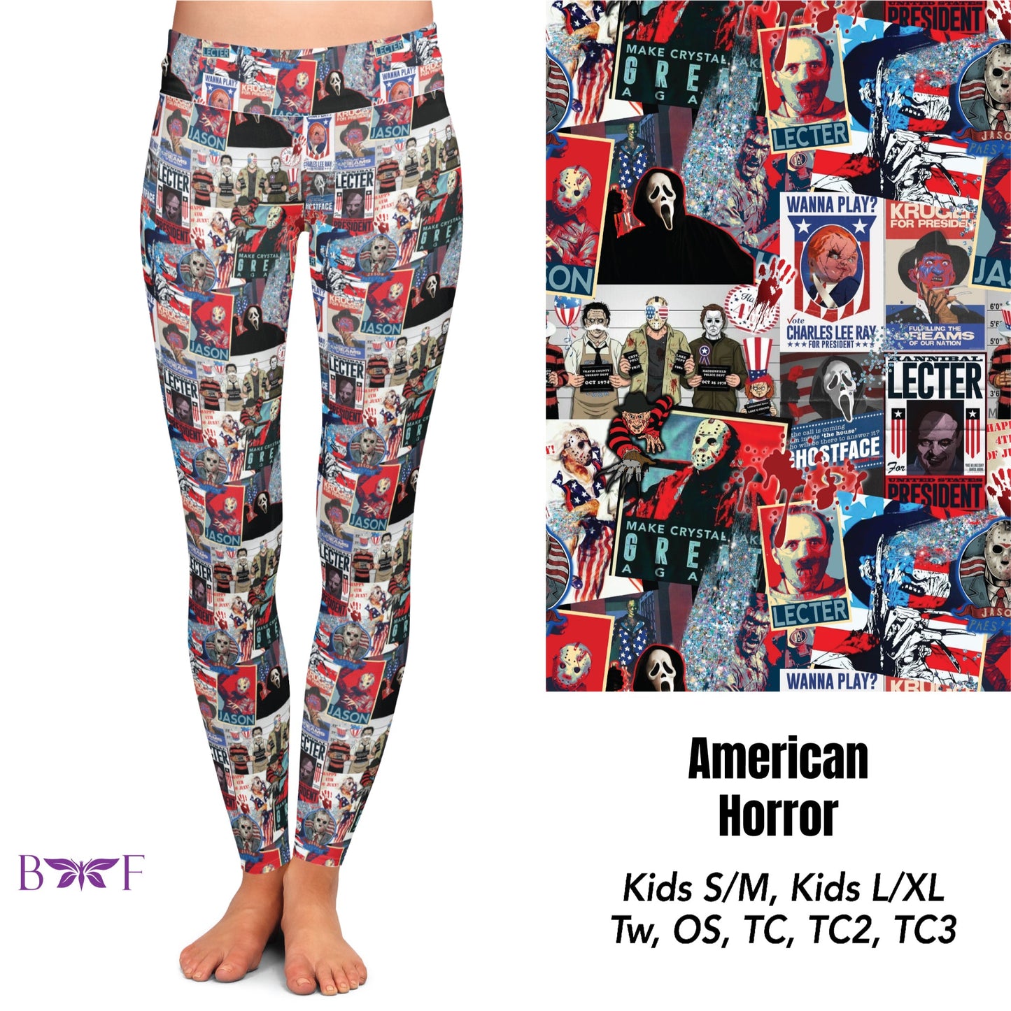 American Horror Leggings and Lounge Pants