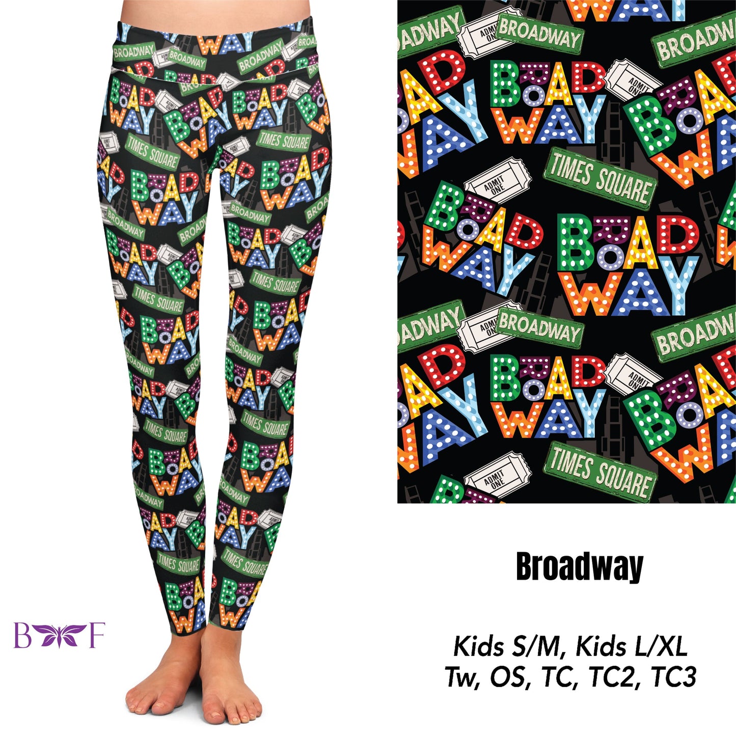 Broadway Leggings and  Capris with pockets