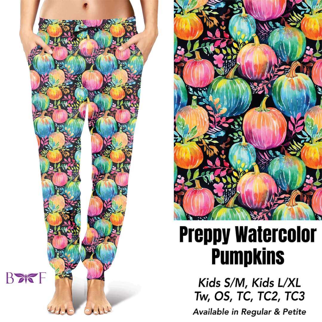 Preppy Pumpkin capris with pockets