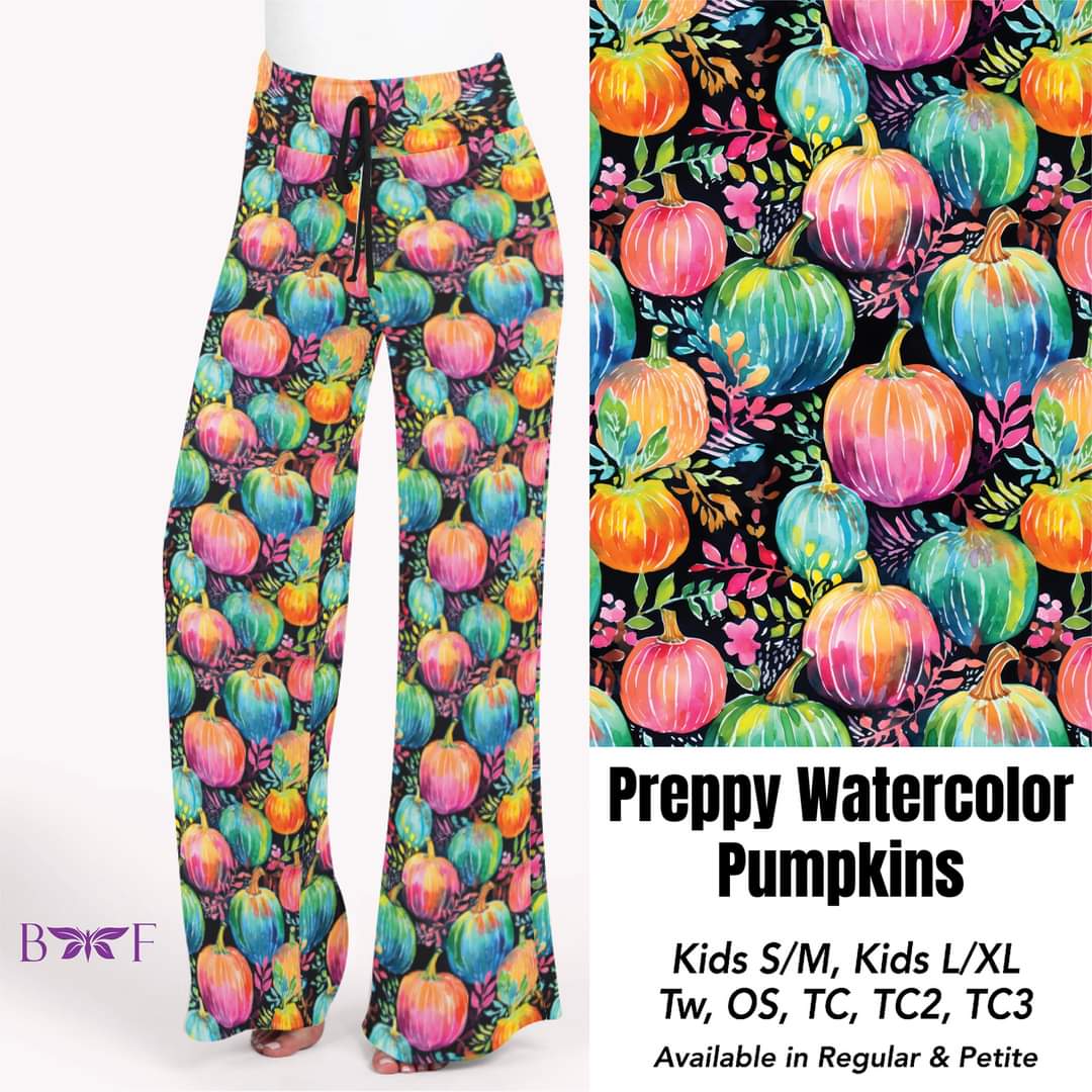 Preppy Pumpkin capris with pockets