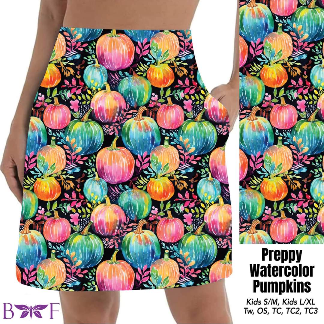 Preppy Pumpkin capris with pockets