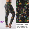 Christmas Candy Capris, joggers and loungers