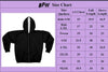 Eff off zip up hoodie without sherpa fleece lining