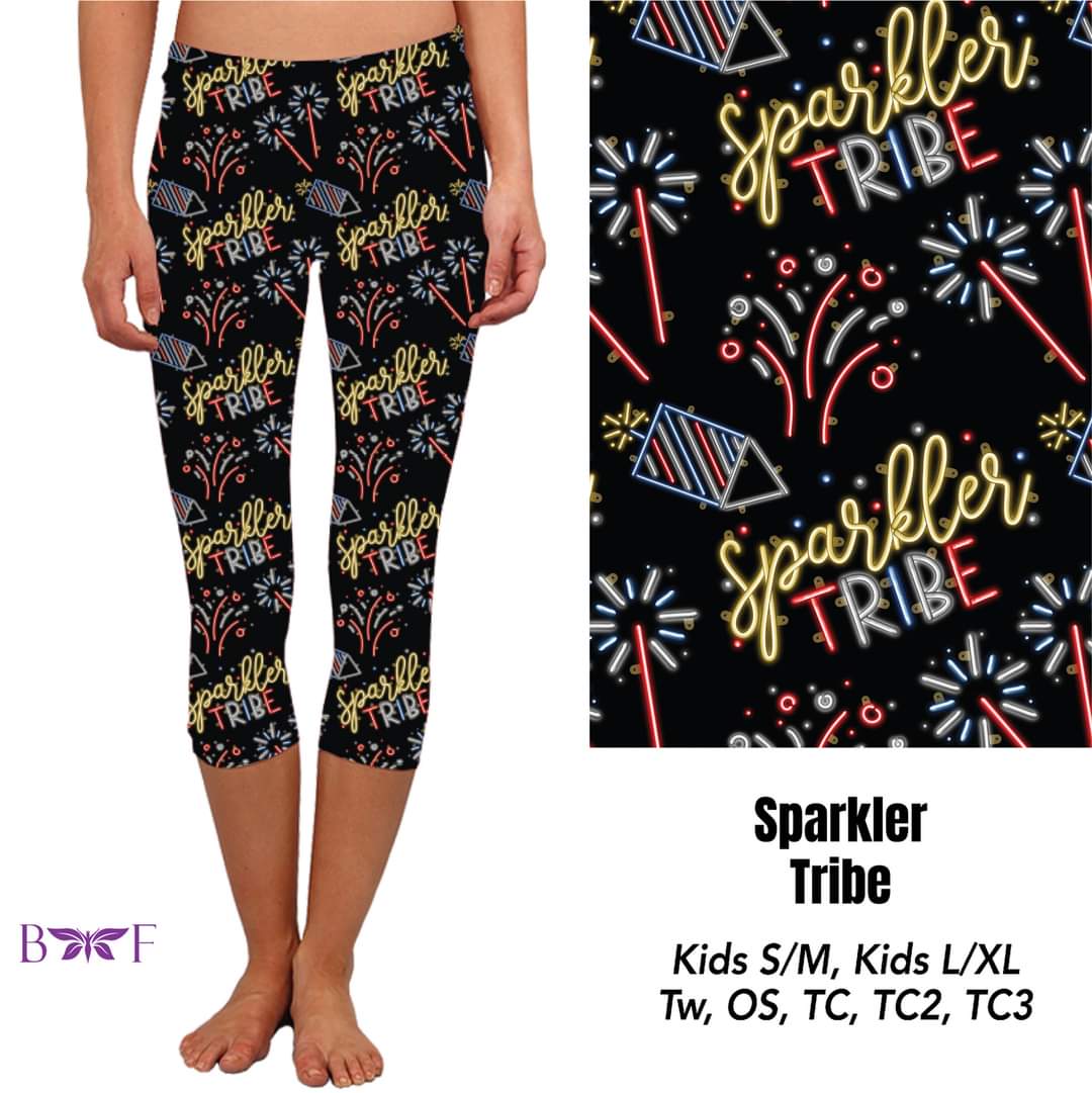 Sparkler Tribe Capris