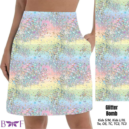 Glitter Bomb Skort