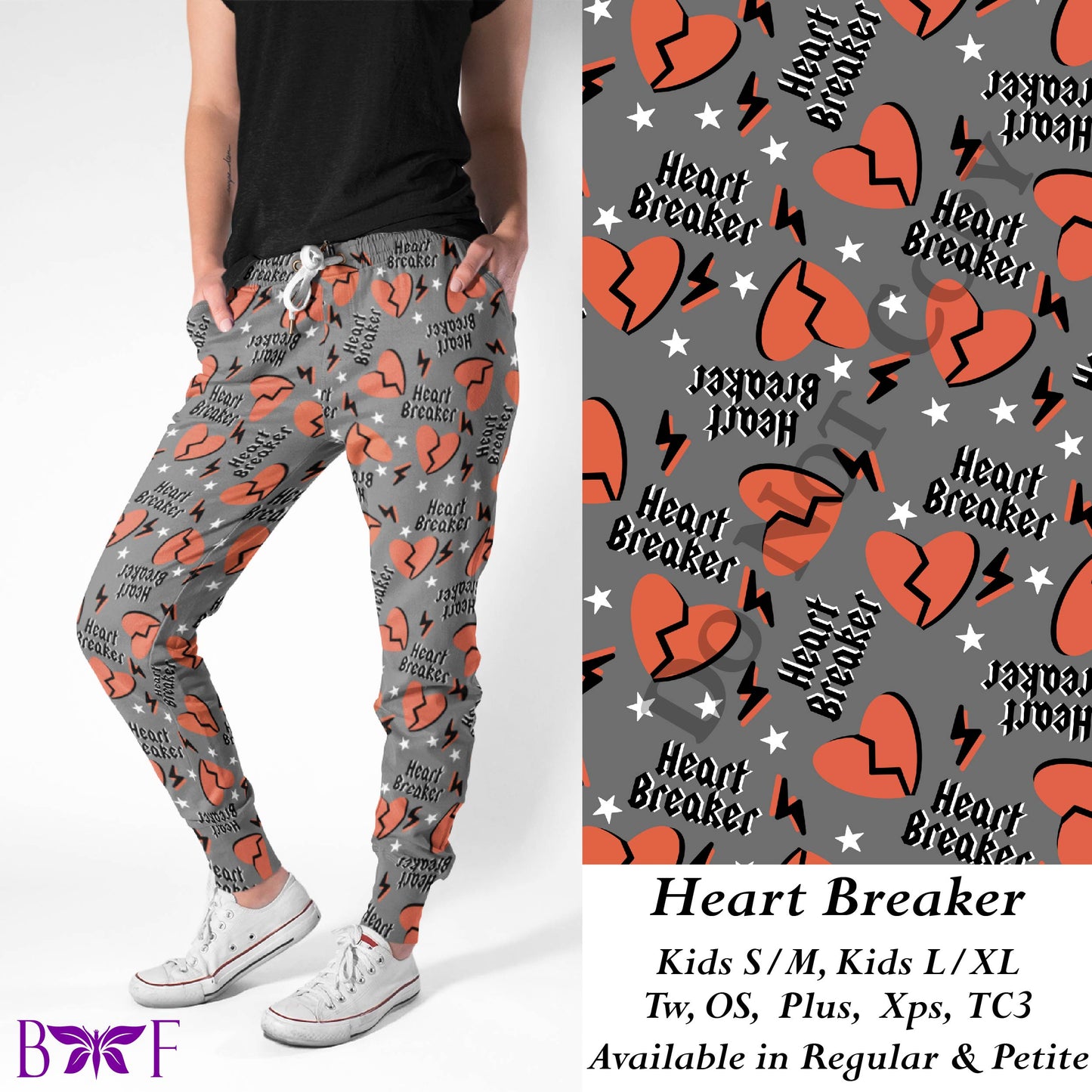 Heart Breaker leggings and capris