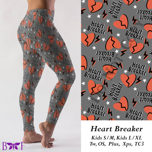 Heart Breaker leggings and capris