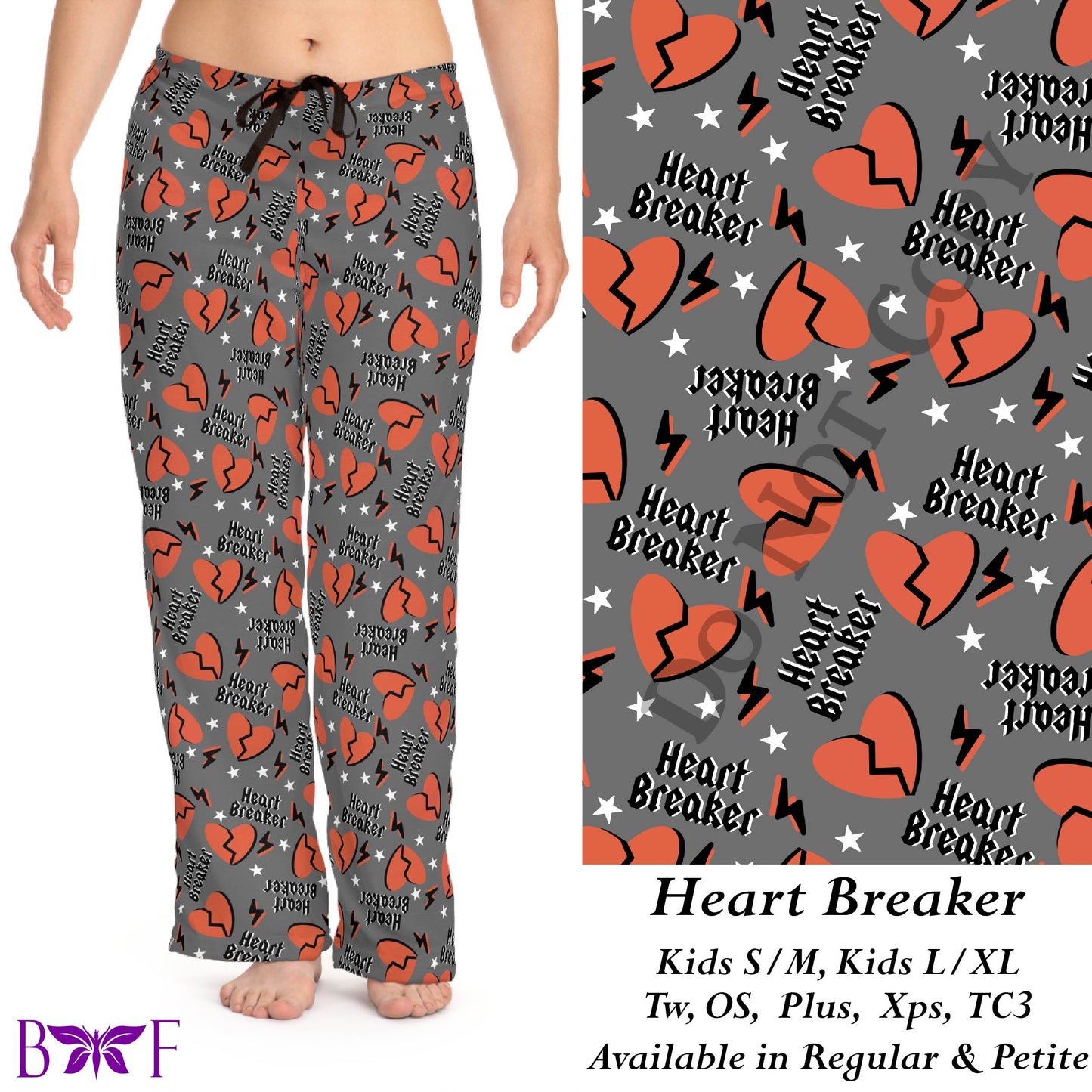 Heart Breaker leggings and capris